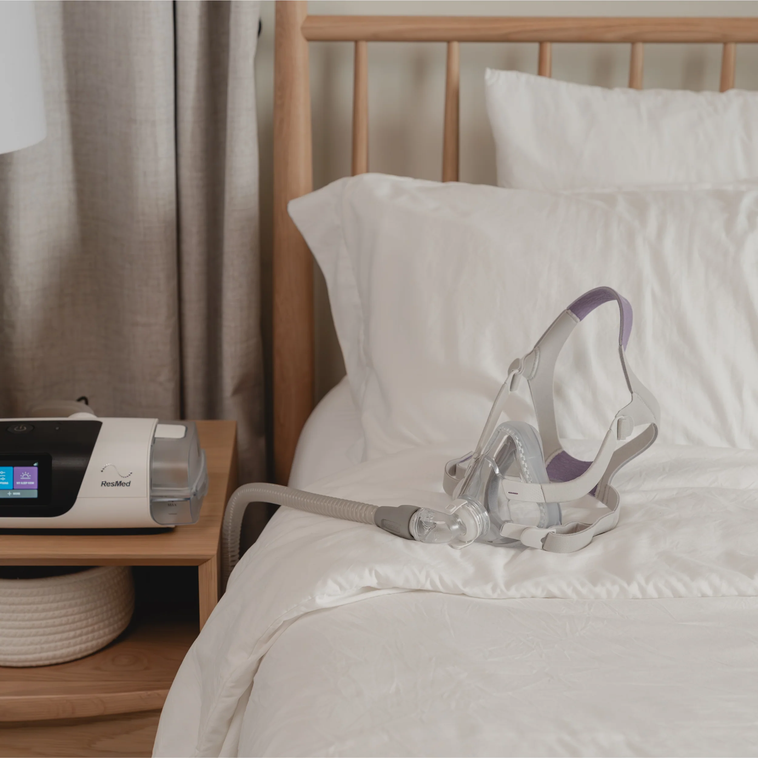 ResMed AirTouch™ Memory Foam F20 for Her Full CPAP Mask Complete System - Image 4